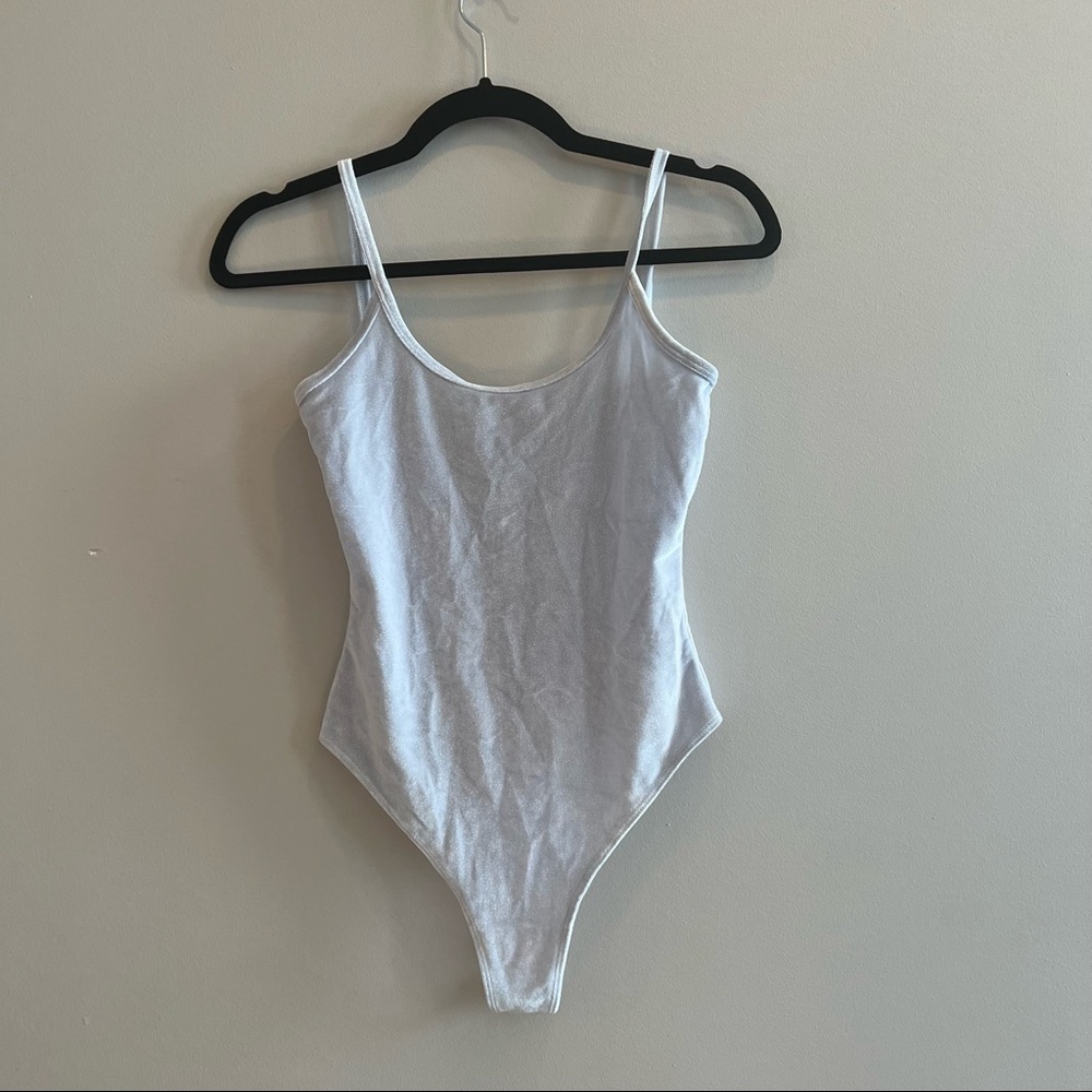 American Apparel lilac bodysuit